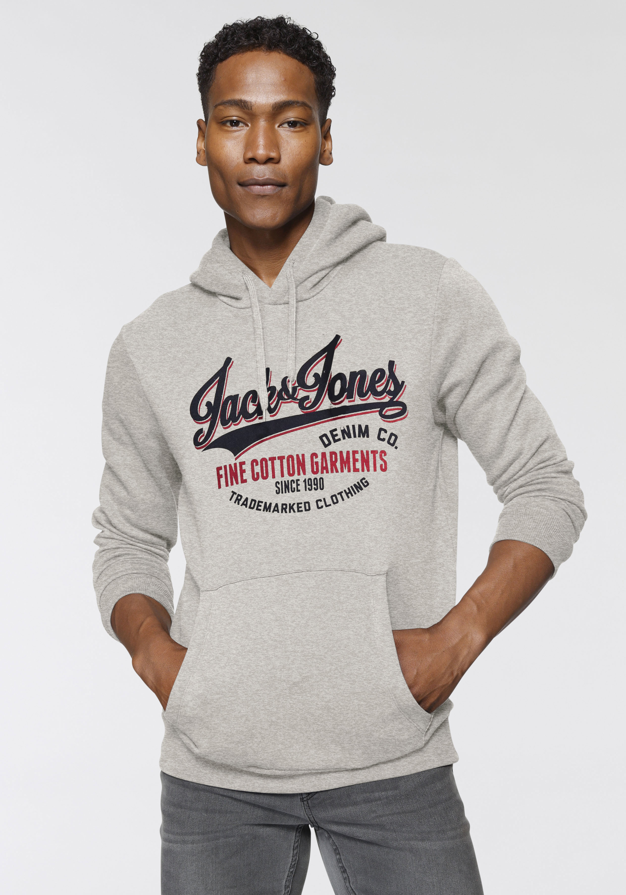 Jack & Jones Kapuzensweatshirt "LOGO SWEAT HOOD 2" günstig online kaufen