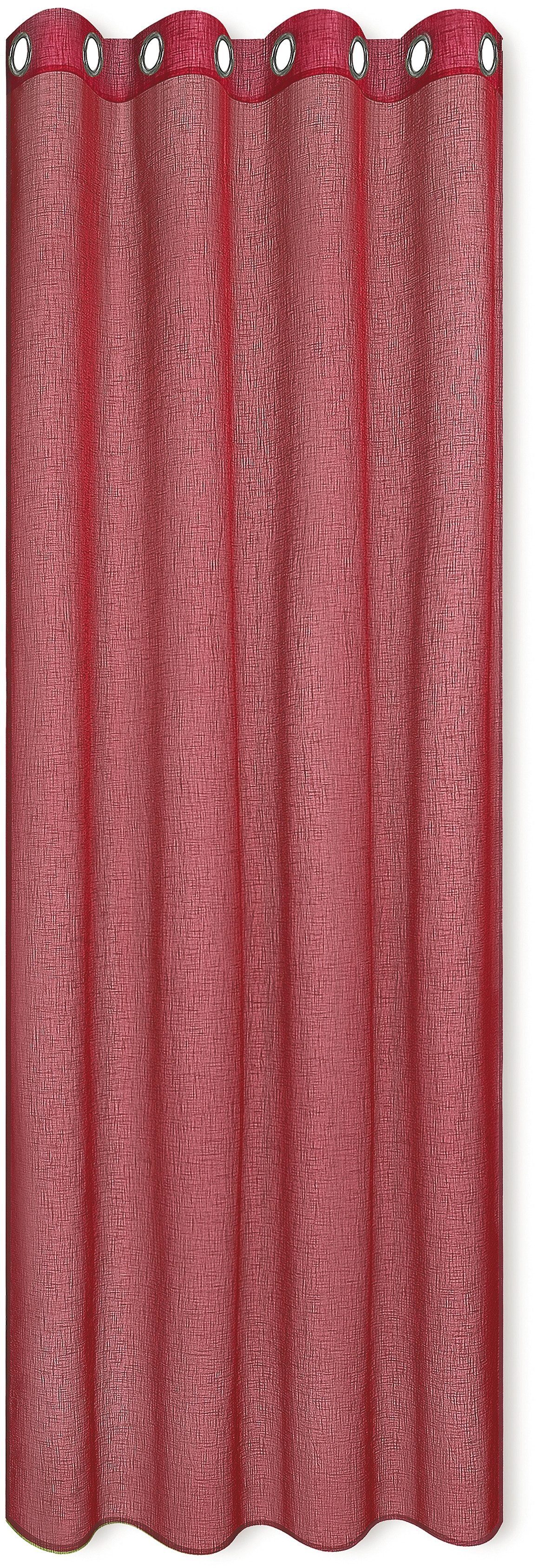 Happy Home Vorhang MIRANDA, Ösen (1 günstig online kaufen
