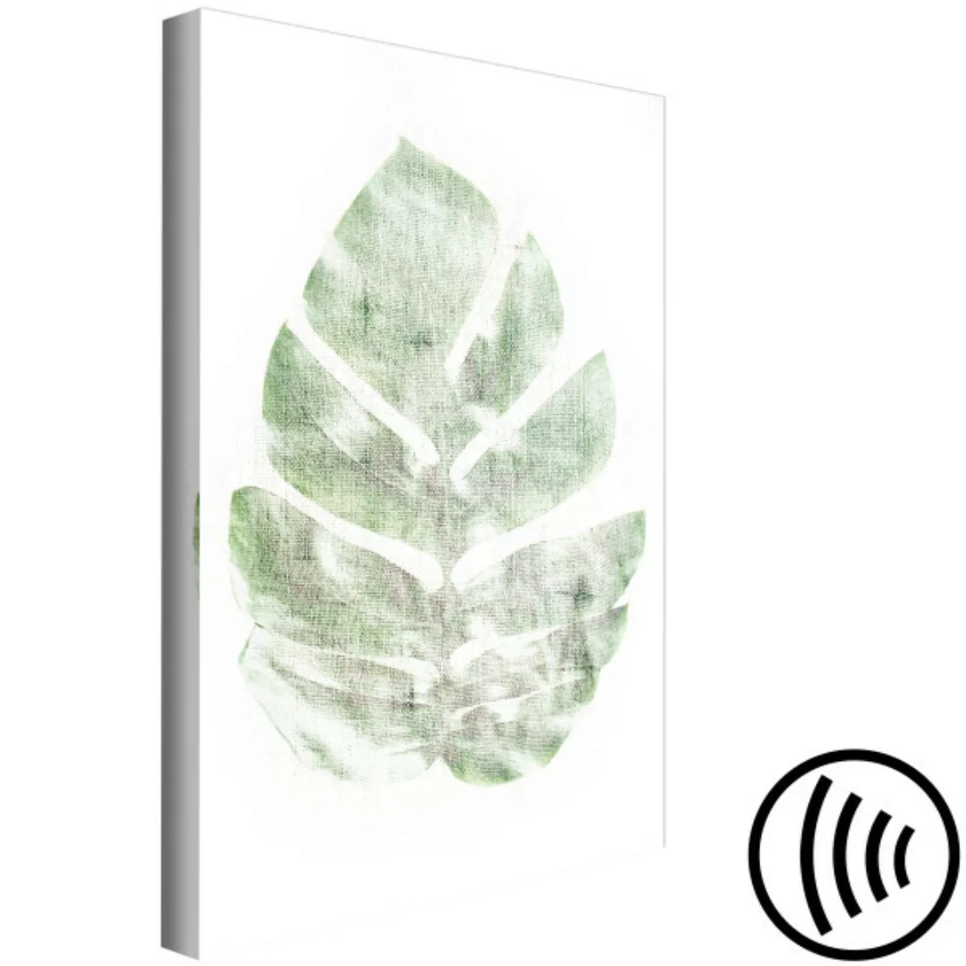 Leinwandbild Green Sketch (1 Part) Vertical XXL günstig online kaufen