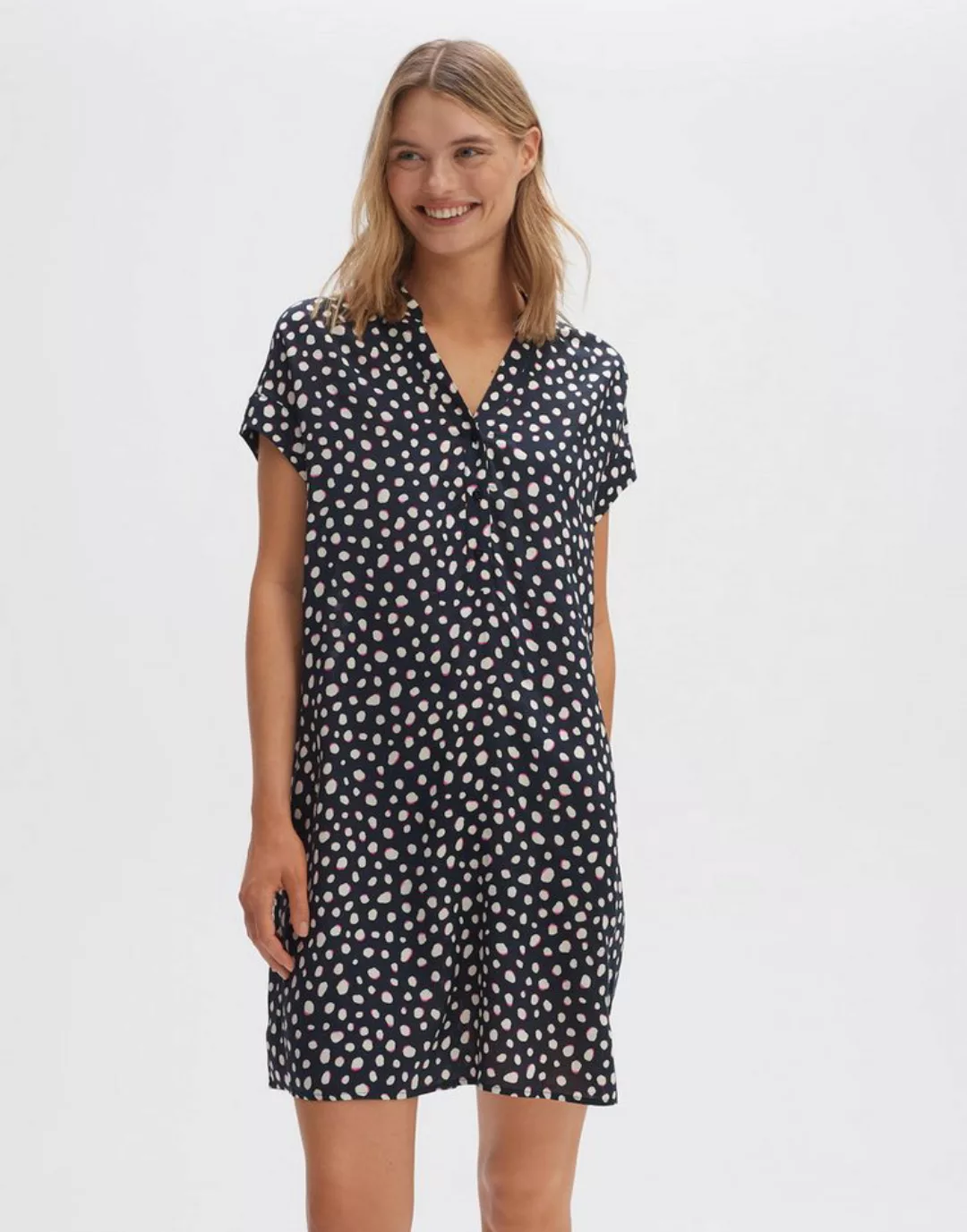 OPUS Blusenkleid Wularo dot weite Passform günstig online kaufen