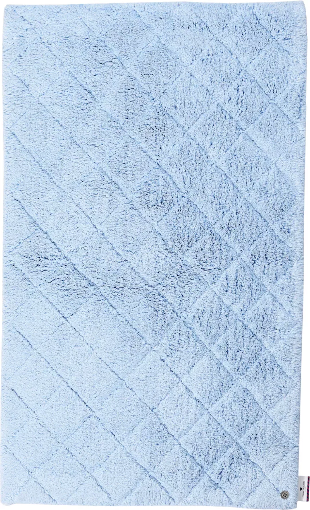 TOM TAILOR HOME Badematte »Cotton Diamond«, rutschhemmend beschichtet, fußb günstig online kaufen