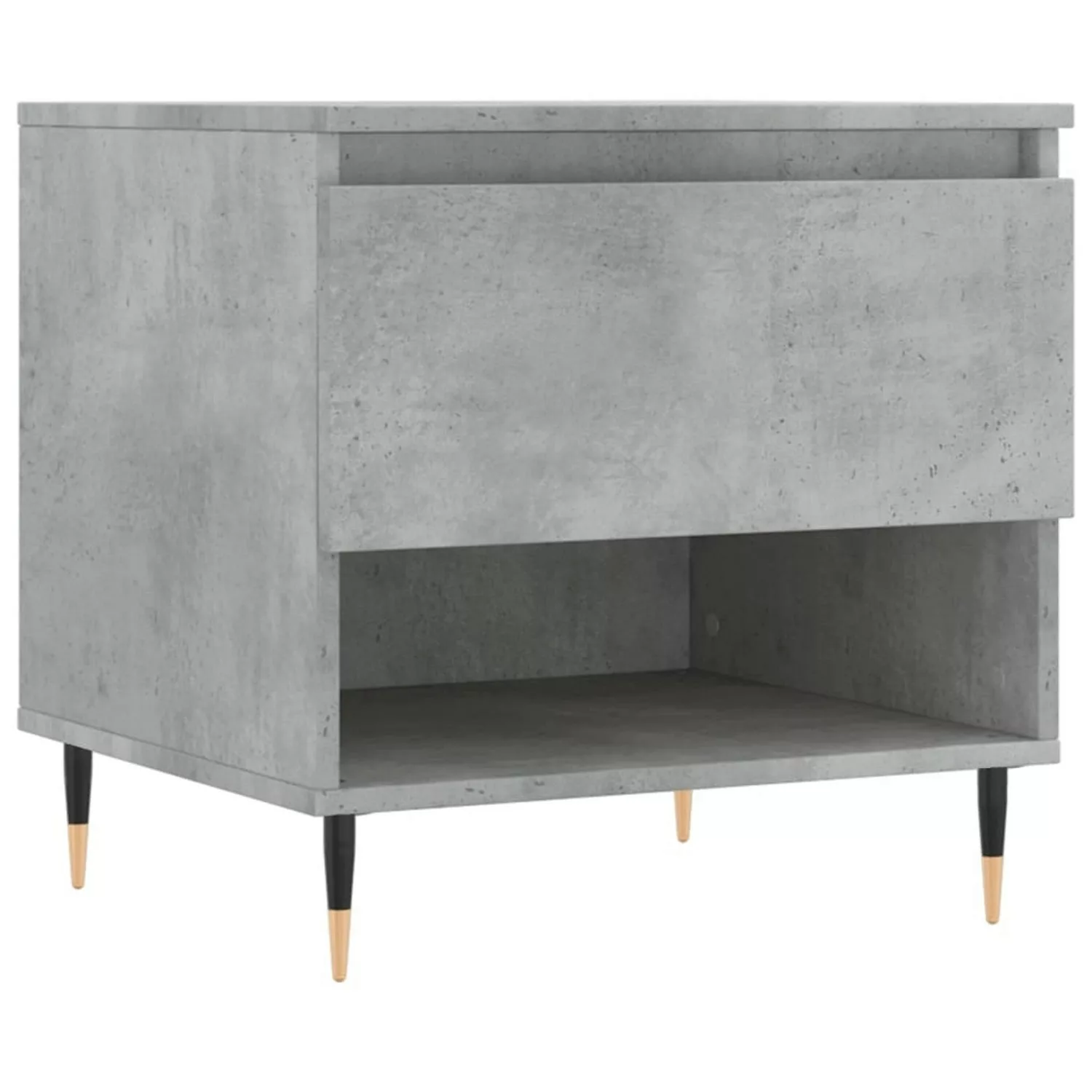 vidaXL Couchtisch Betongrau 50x46x50 cm Holzwerkstoff Modell 1 günstig online kaufen