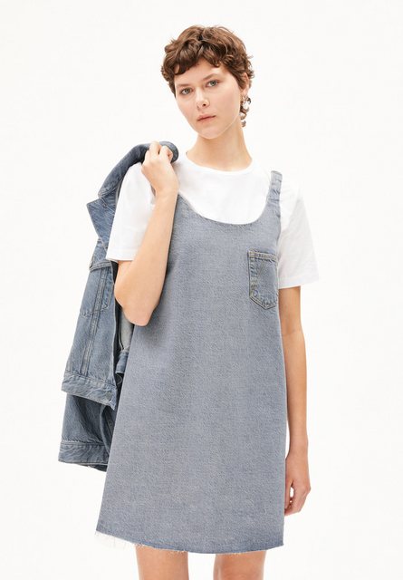 Armedangels Midikleid NAAVA Damen Jeanskleid aus Bio-Baumwoll Mix Jeansklei günstig online kaufen