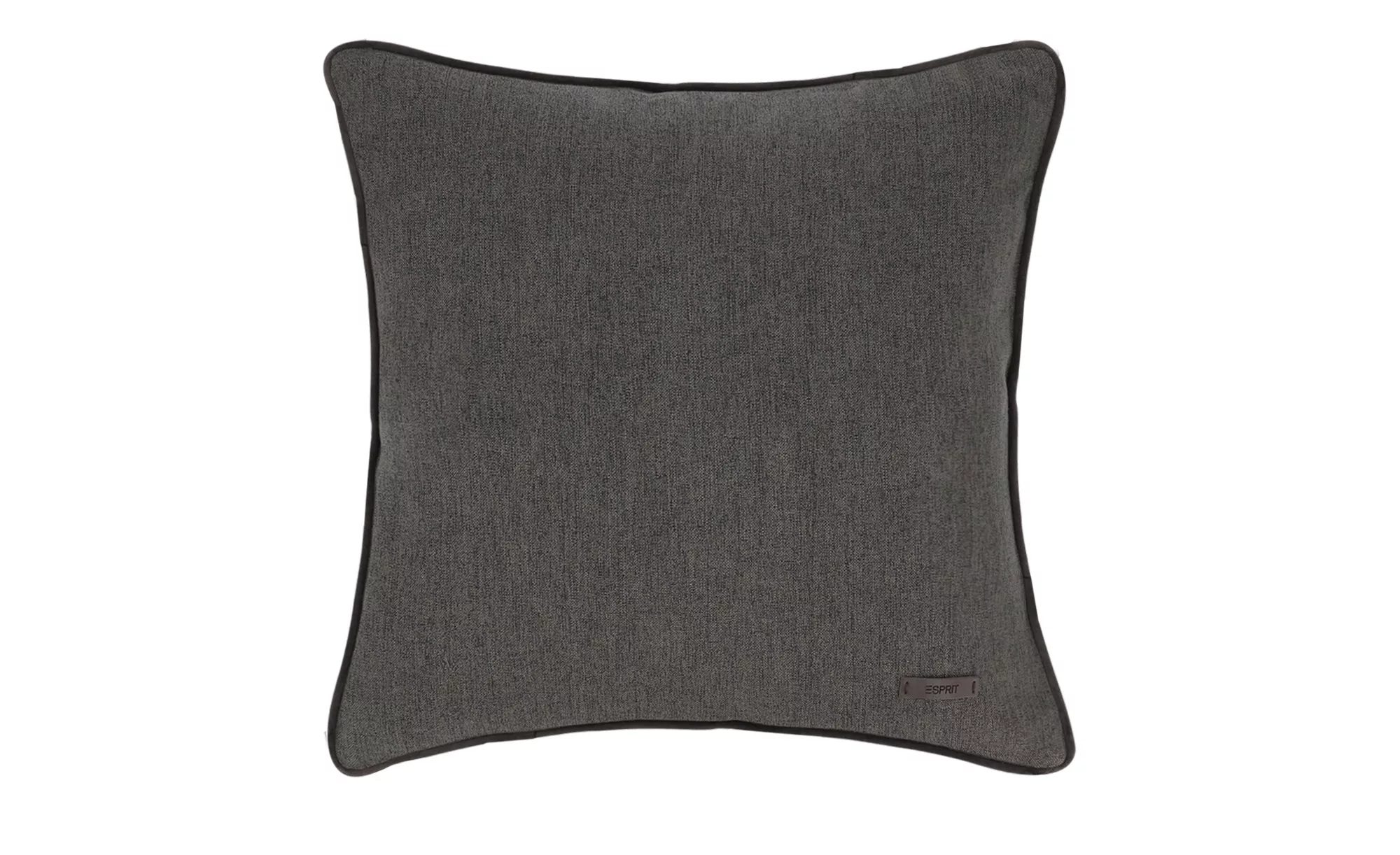 Esprit Kissen  E-Harp ¦ grau ¦ 100% Polyester ¦ Maße (cm): B: 38 Dekokissen günstig online kaufen