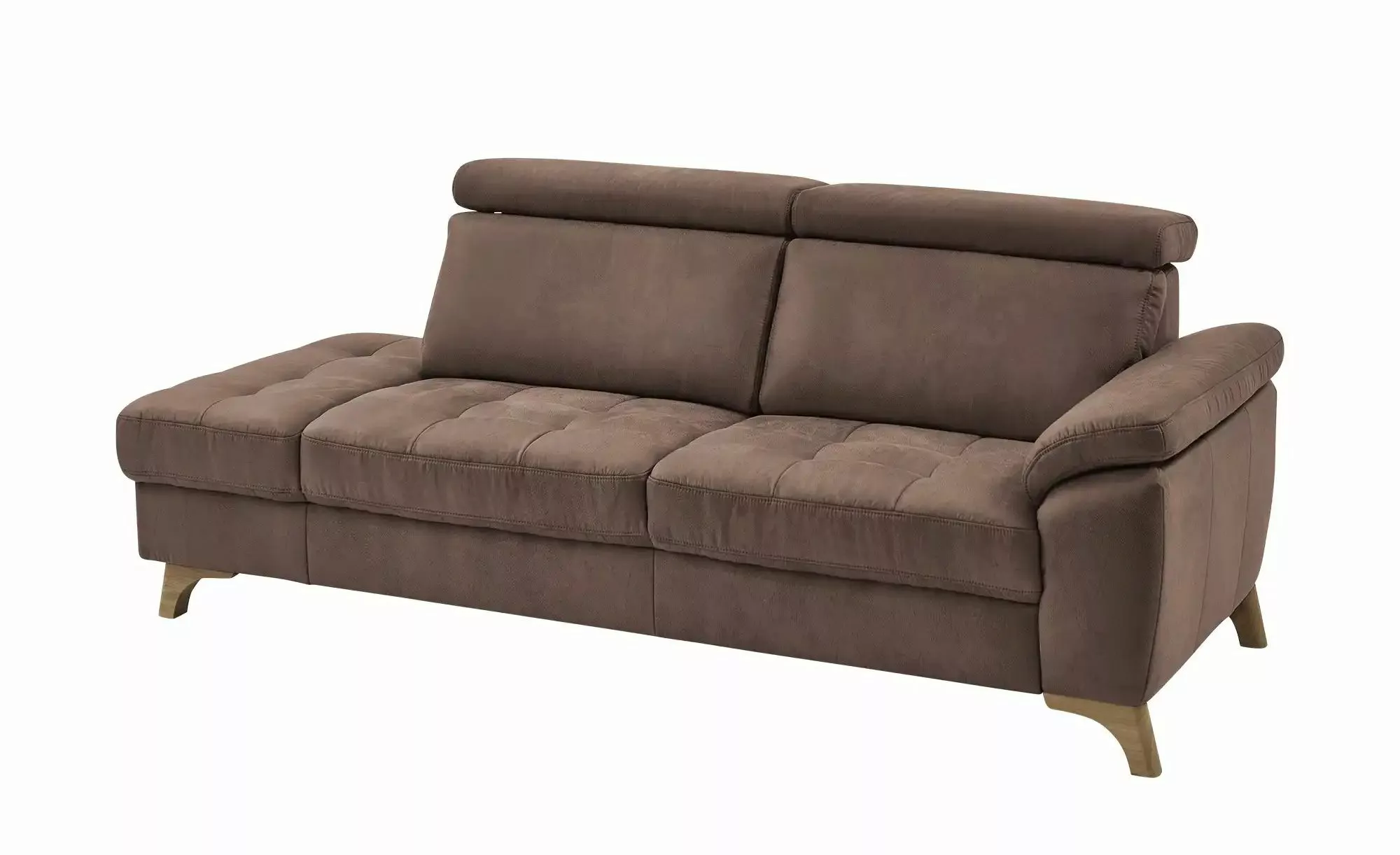 meinSofa Recamiére  Chloris ¦ braun ¦ Maße (cm): B: 221 H: 107 T: 102 Polst günstig online kaufen