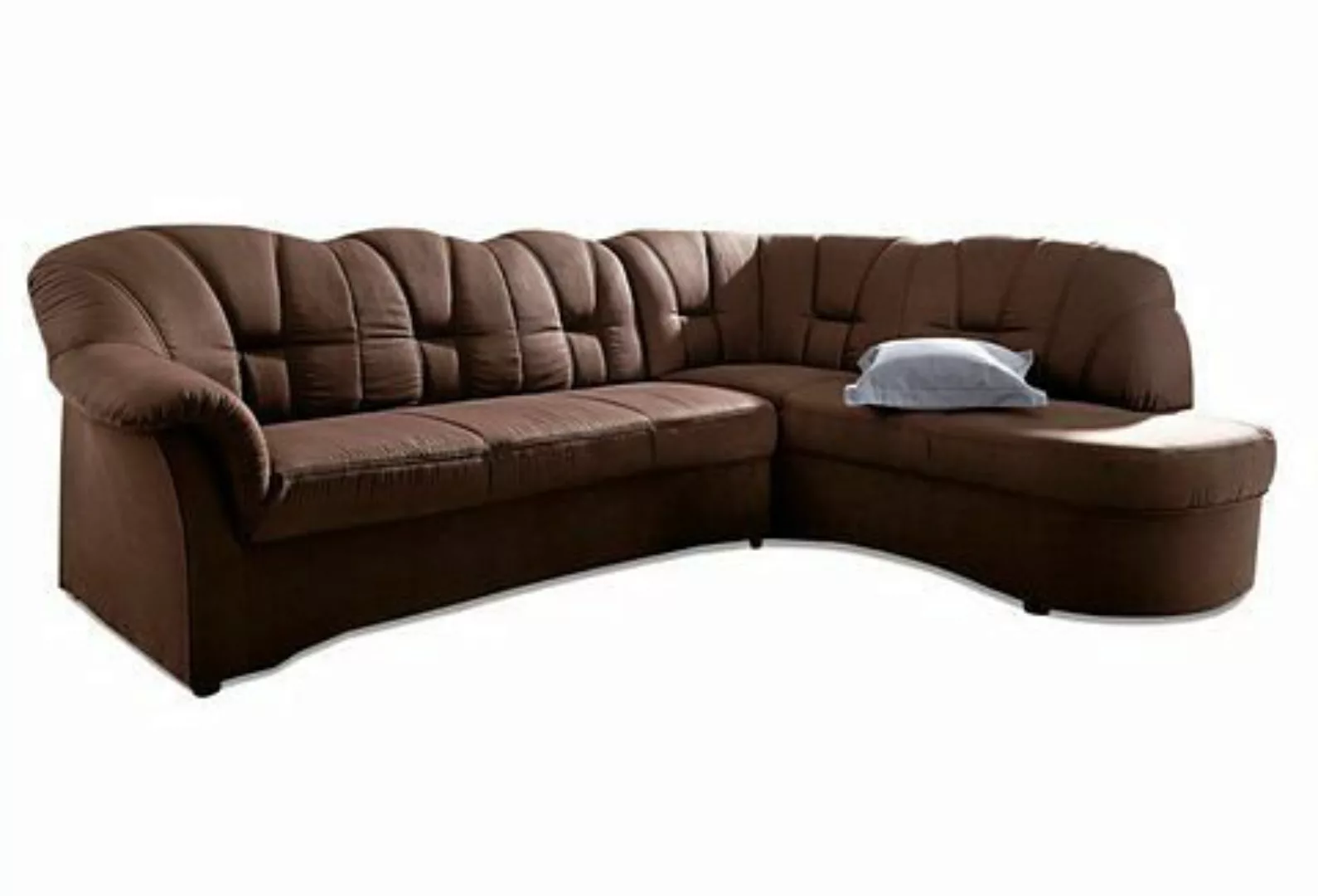 DOMO collection Ecksofa Papenburg L-Form, mit Ottomane, wahlweise mit Bettf günstig online kaufen