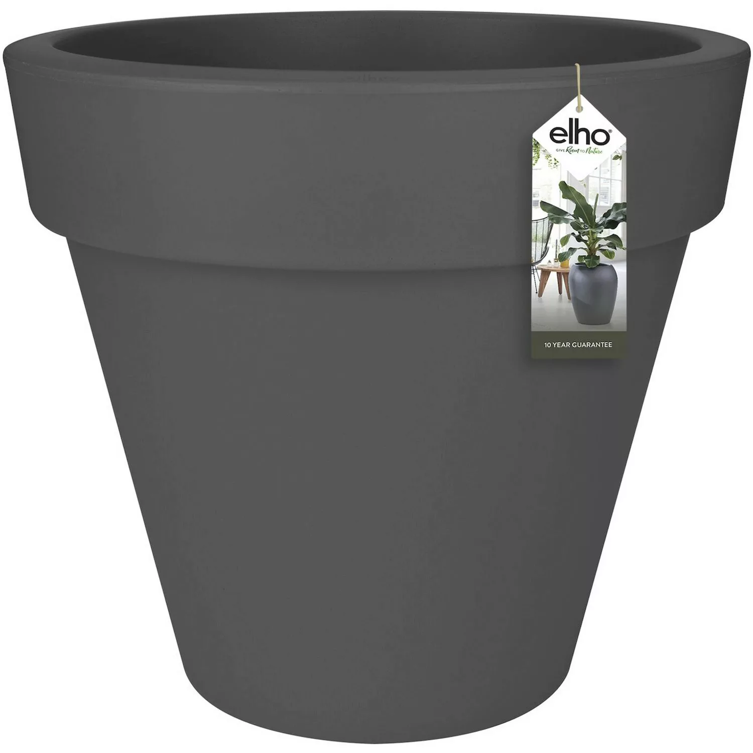 Elho Blumentopf Pure Ø 59 cm Anthrazit günstig online kaufen