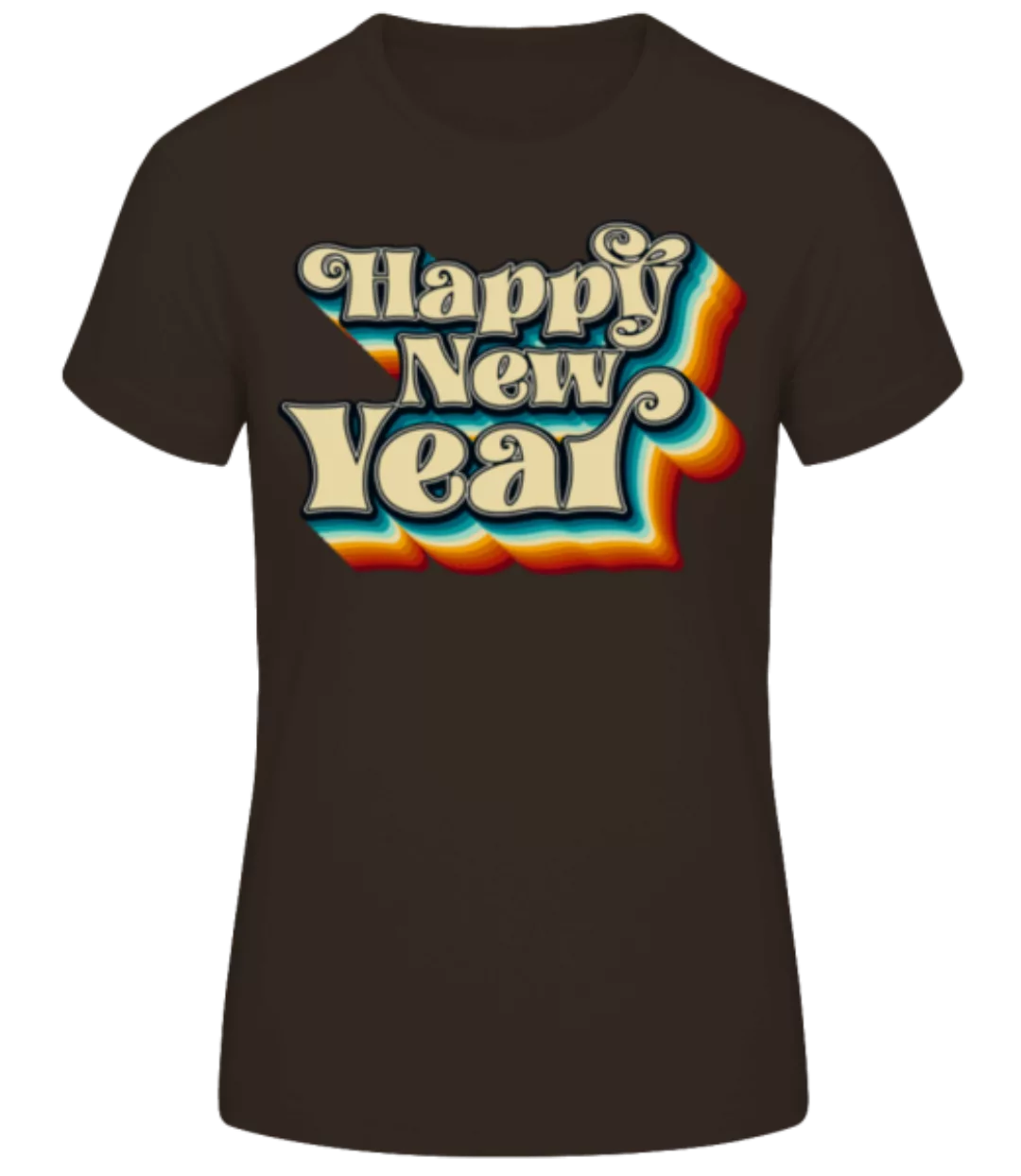 Happy New Year · Frauen Basic T-Shirt günstig online kaufen