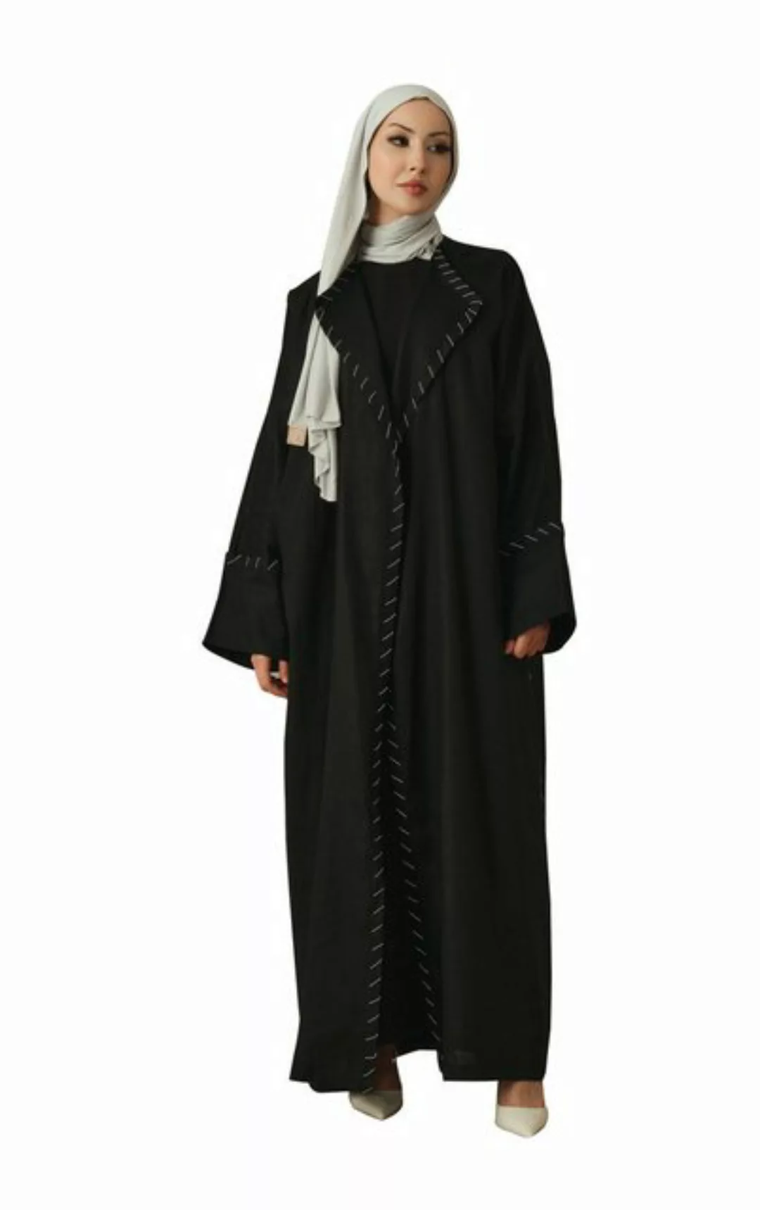 elf prive Langjacke Elf Prive Damen Abaya, Premium Qualität Leinen Abaya Fr günstig online kaufen