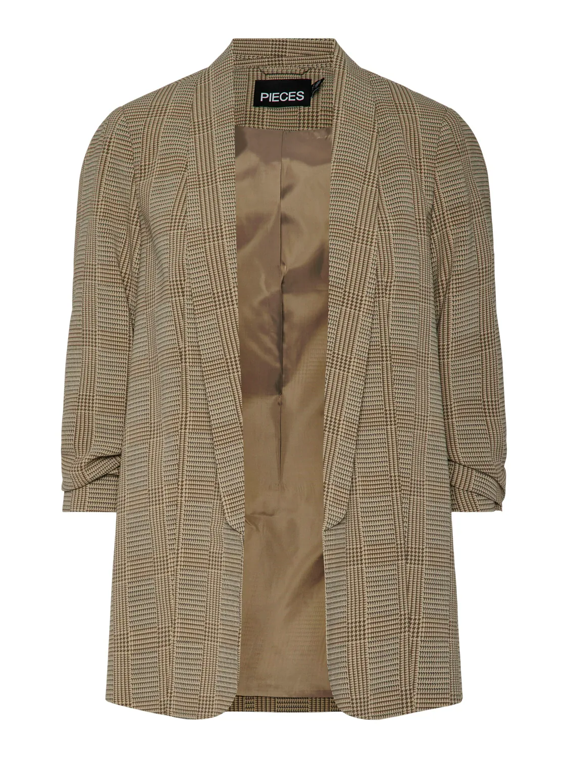 pieces Blusenblazer "PCBOSELLA 3/4 PRINTED BLAZER NOOS", mit 3/4 Ärmel günstig online kaufen