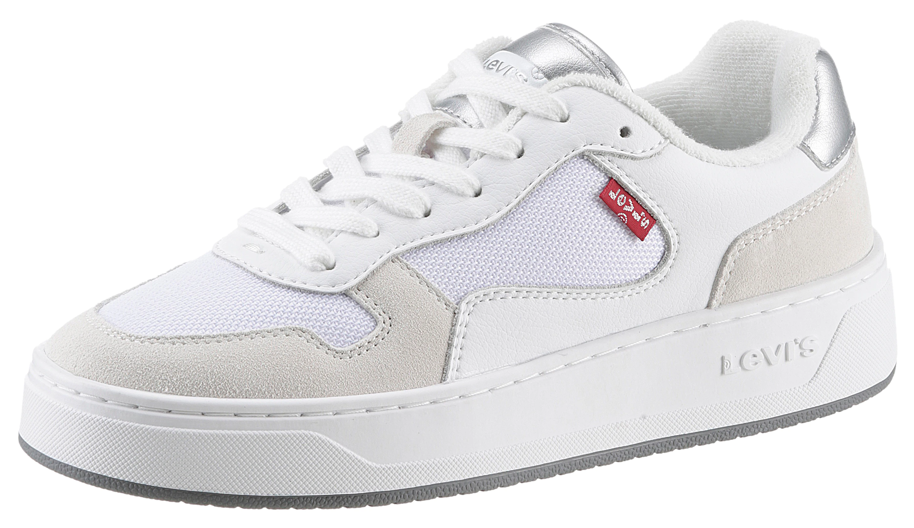 Levis Plateausneaker "GLIDE S", mit Kontrastbesätzen, Freizeitschuh, Halbsc günstig online kaufen