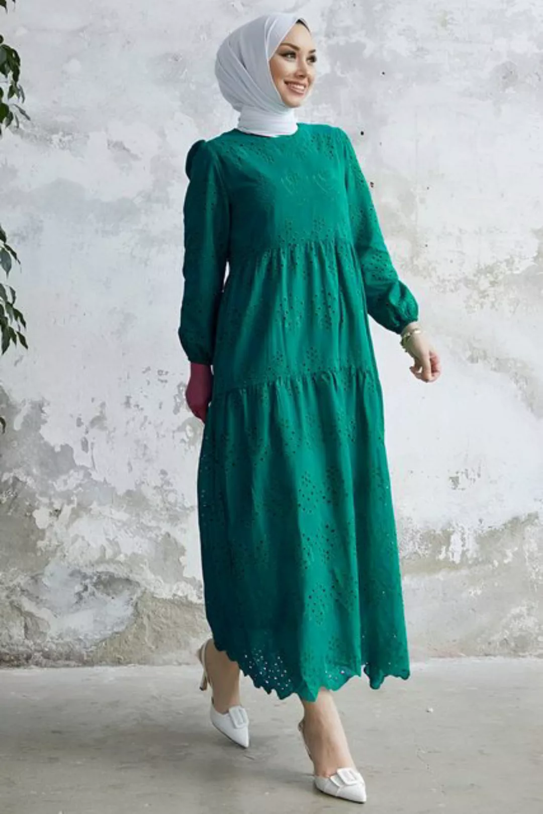 Modabout Maxikleid Langes Kleider Abaya Hijab Kleid Damen - NELB0007D4644ZM günstig online kaufen