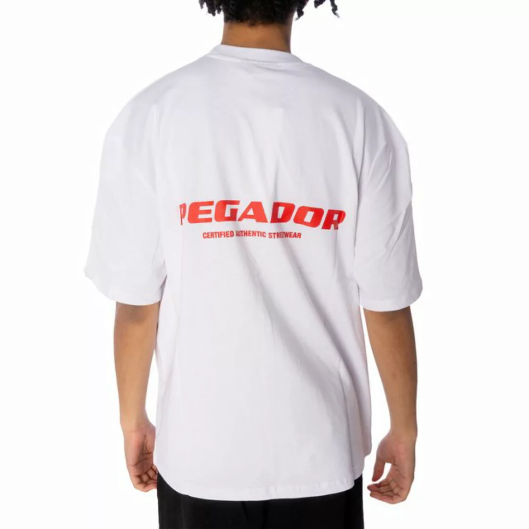 Pegador T-Shirt T-Shirt PGDR Colne Logo Oversized Tee, G S, F white/red günstig online kaufen