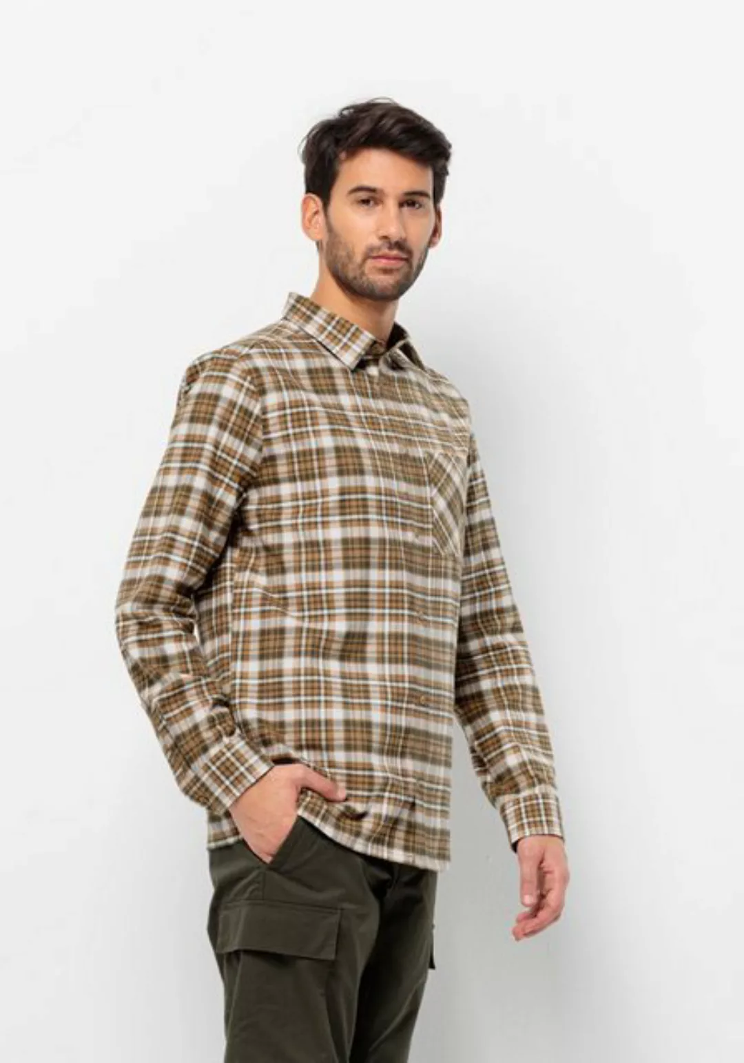 Jack Wolfskin Flanellhemd "BERGWEG SHIRT M" günstig online kaufen