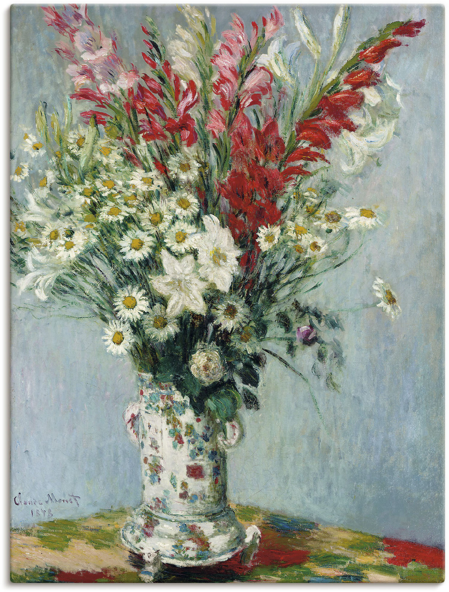 Artland Leinwandbild "Blumenstrauß", Arrangements, (1 St.), auf Keilrahmen günstig online kaufen
