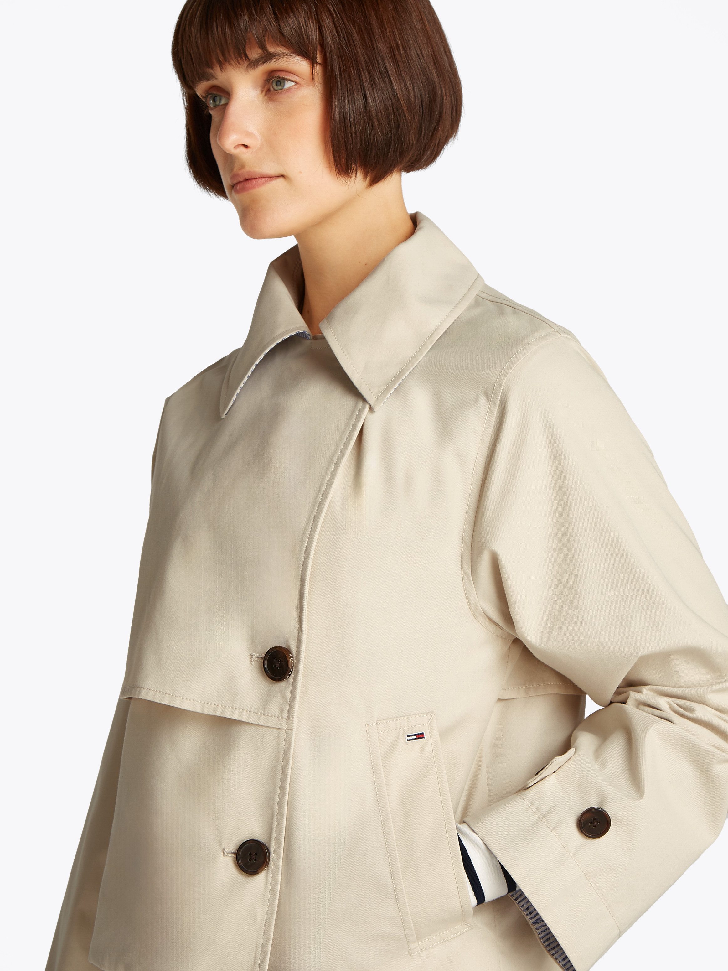 Tommy Jeans Kurzjacke TJW SHORT TRENCH günstig online kaufen