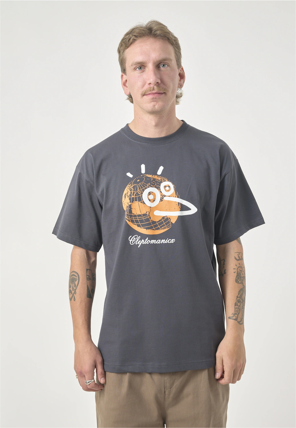 Cleptomanicx T-Shirt "Classic Tee Gull Earth", Locker geschnitten günstig online kaufen