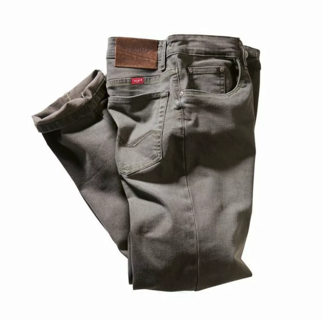 Stooker Men Straight-Jeans HERO JEANS HOSE - PHÖNIX BIG STRETCH - Darkgrey günstig online kaufen