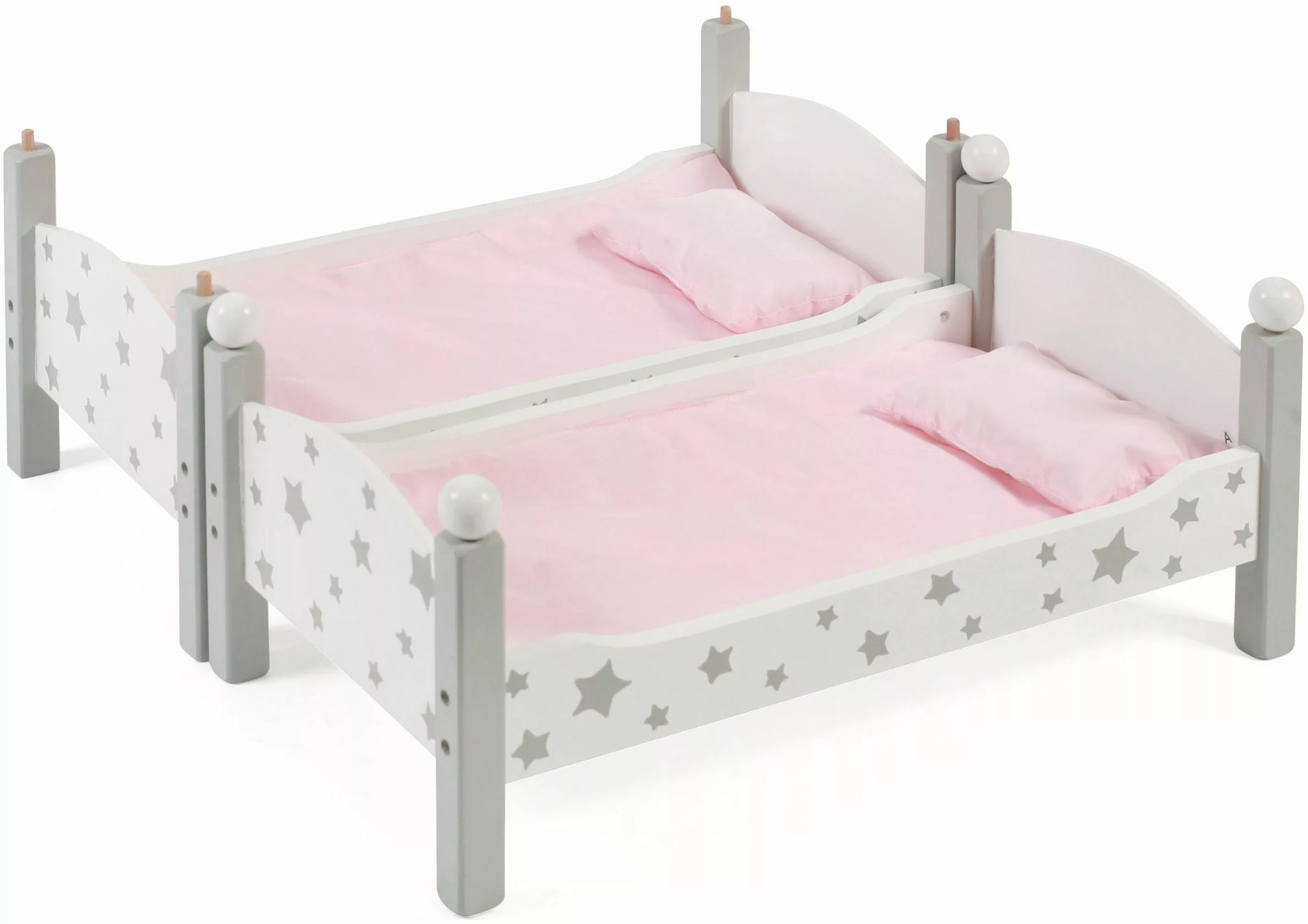 CHIC2000 Puppenbett Stars Grau, auch als günstig online kaufen