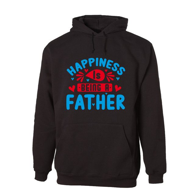 G-graphics Hoodie Happiness is being a father mit trendigem Frontprint mit günstig online kaufen