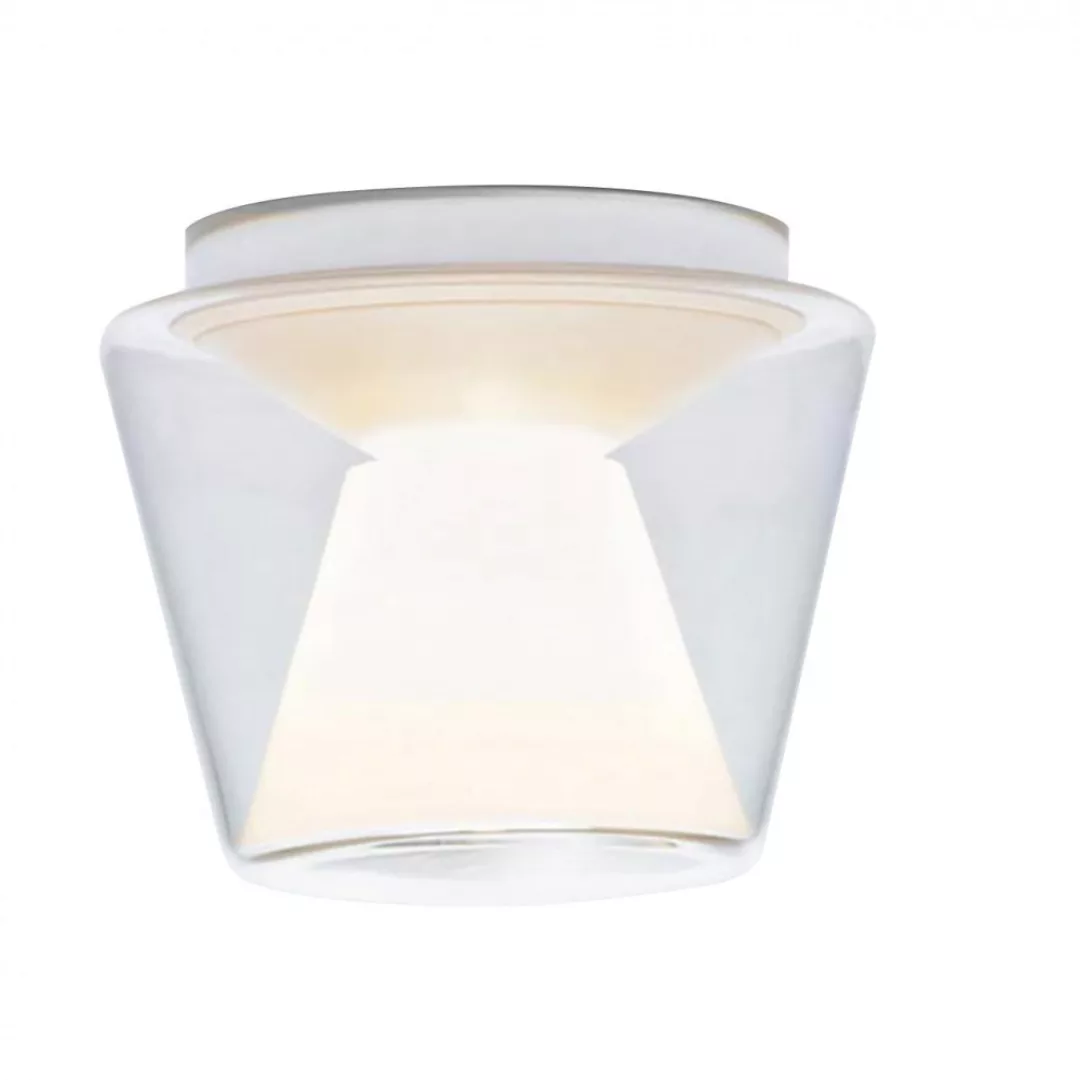 Serien - Annex Ceiling LED Deckenleuchte S - transparent/Reflektor: Glas op günstig online kaufen