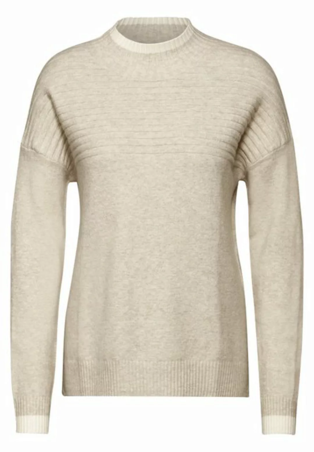 Cecil Strickpullover, mit Kontrastdetails günstig online kaufen