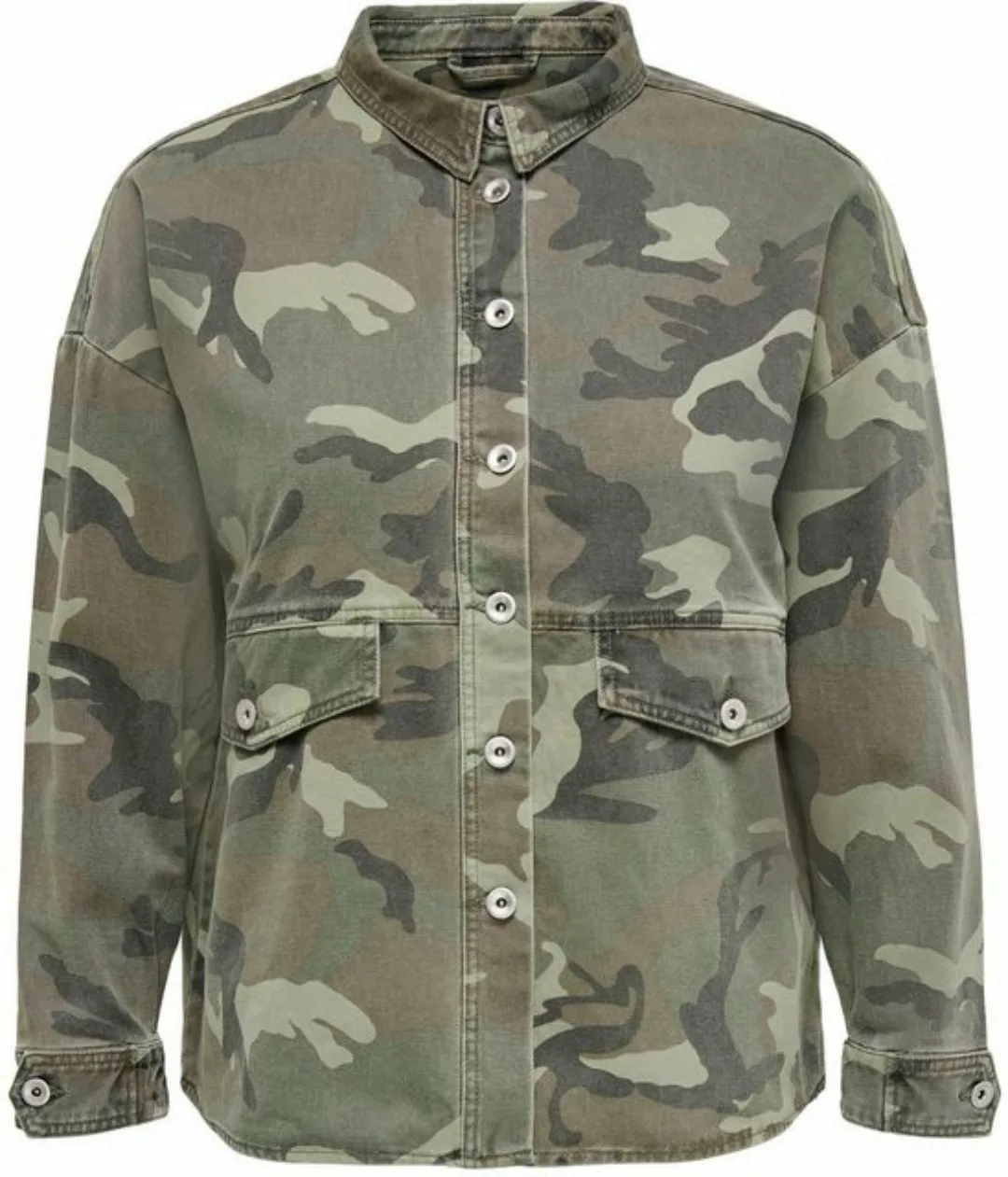 ONLY CARMAKOMA Fieldjacket CARCHARLIE AOP CANVAS JACKET OTW günstig online kaufen