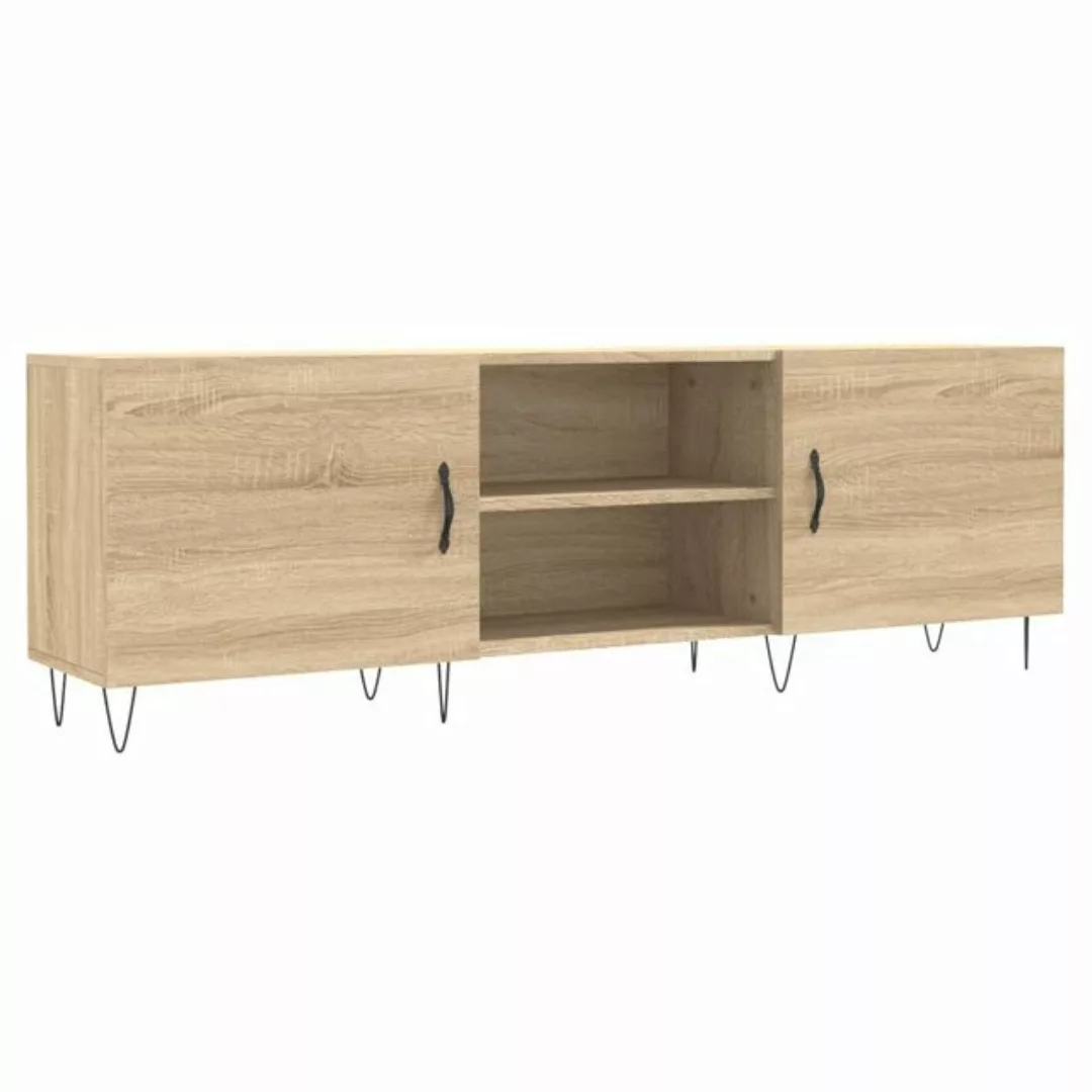 vidaXL TV-Schrank TV-Schrank Sonoma-Eiche 150x30x50 cm Holzwerkstoff (1-St) günstig online kaufen