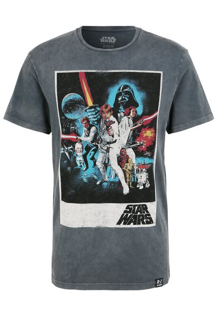 Recovered T-Shirt Star Wars Classic New Hope Poster GOTS zertifizierte Bio- günstig online kaufen