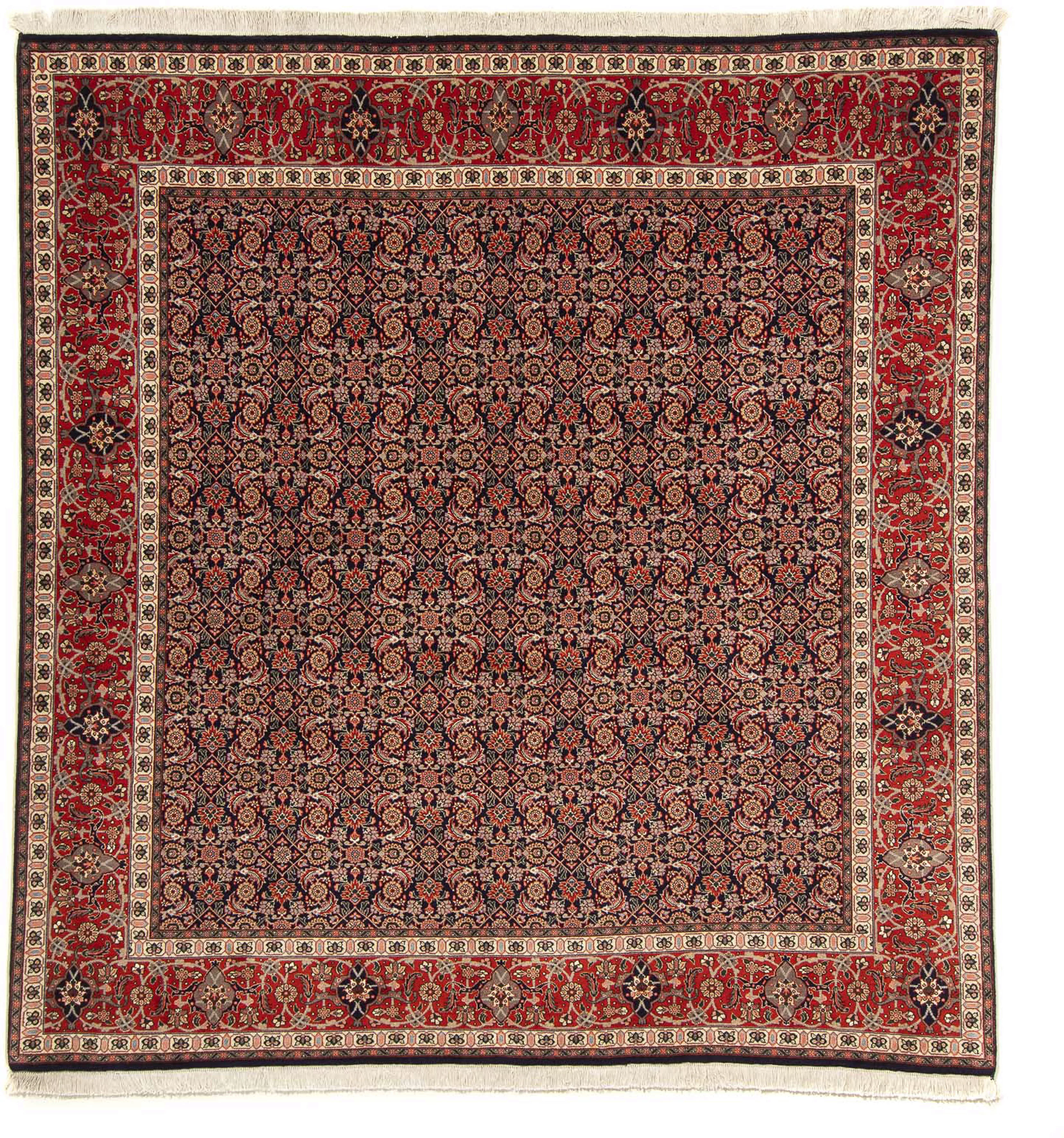 morgenland Orientteppich »Perser - Täbriz quadratisch - 210 x 201 cm - dunk günstig online kaufen