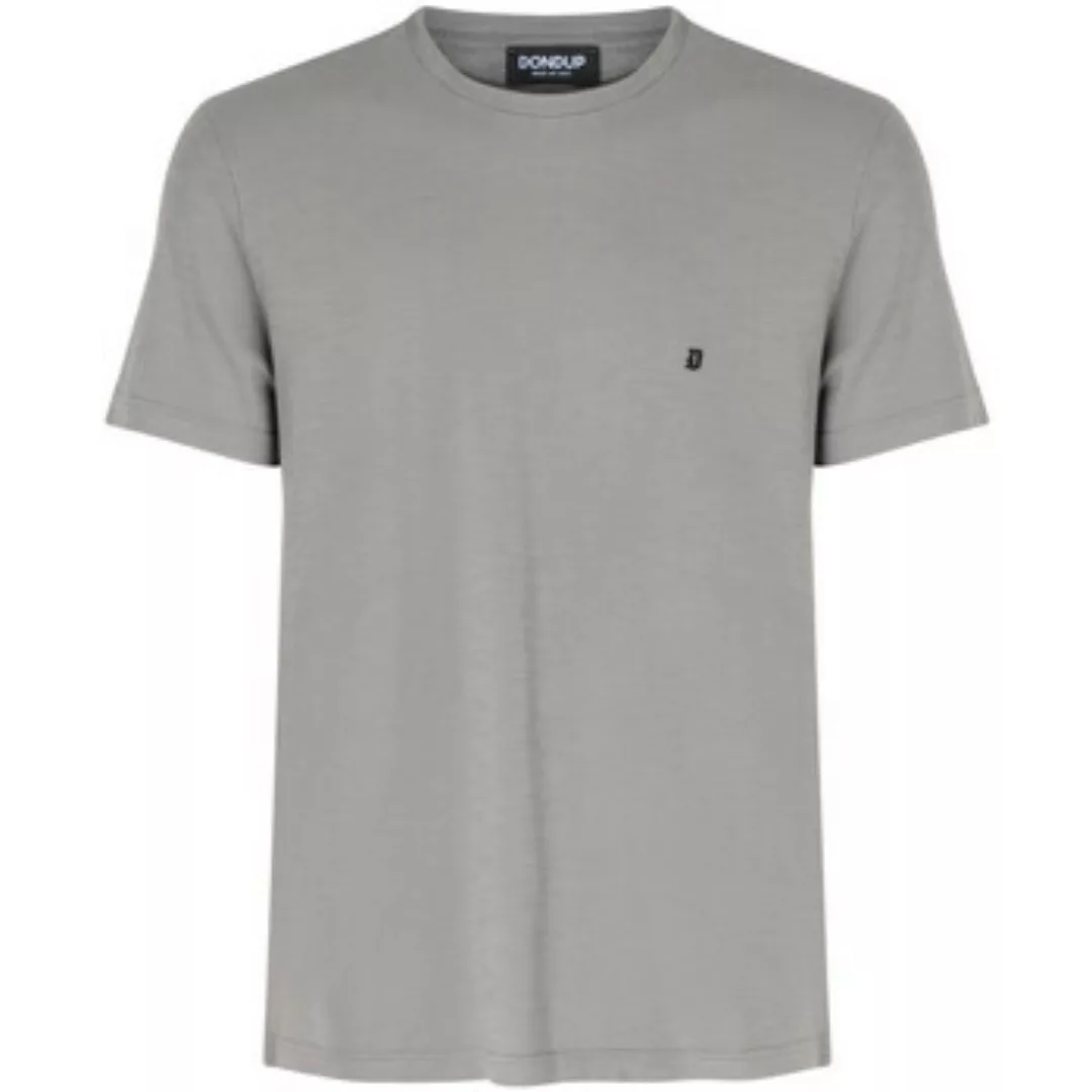 Dondup  T-Shirts & Poloshirts T-shirt   Regular in grauem Trikot günstig online kaufen