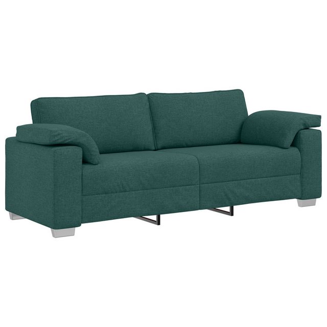 vidaXL Sofa Sofa Dunkelgrün Stoff Standard Rechteckig Modern, 1 Teile günstig online kaufen