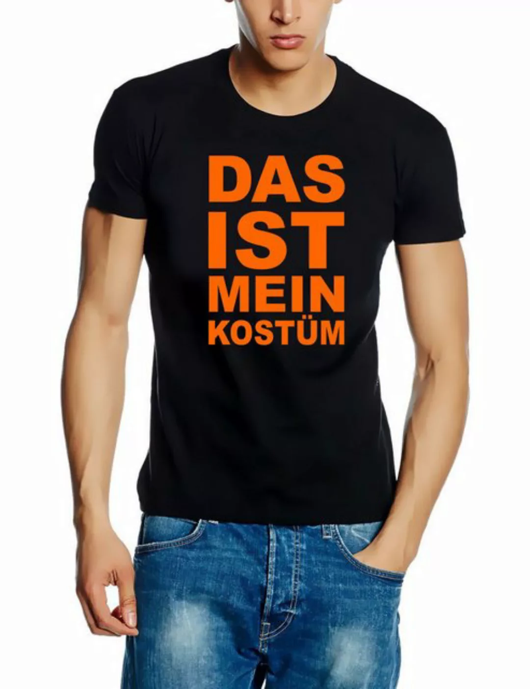 coole-fun-t-shirts Print-Shirt DAS IST MEIN KOSTÜM T-Shirt Karneval Faschin günstig online kaufen