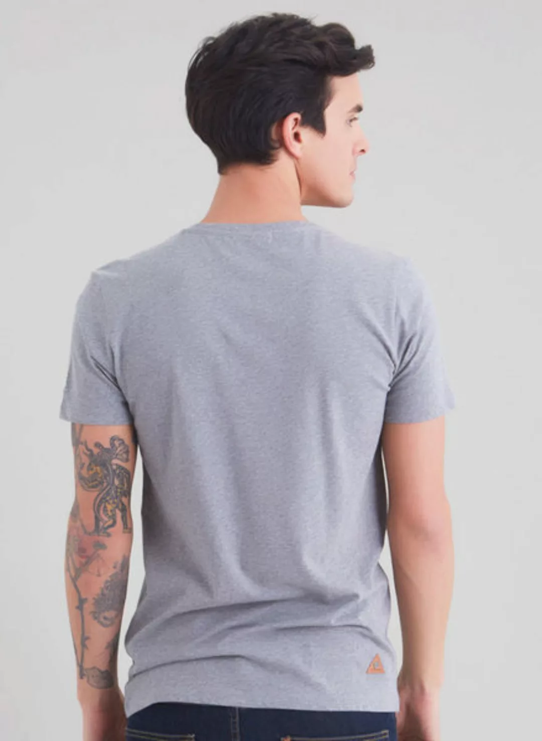 T-shirt Aus Bio Baumwolle Mit Schlichtem Logo-print günstig online kaufen