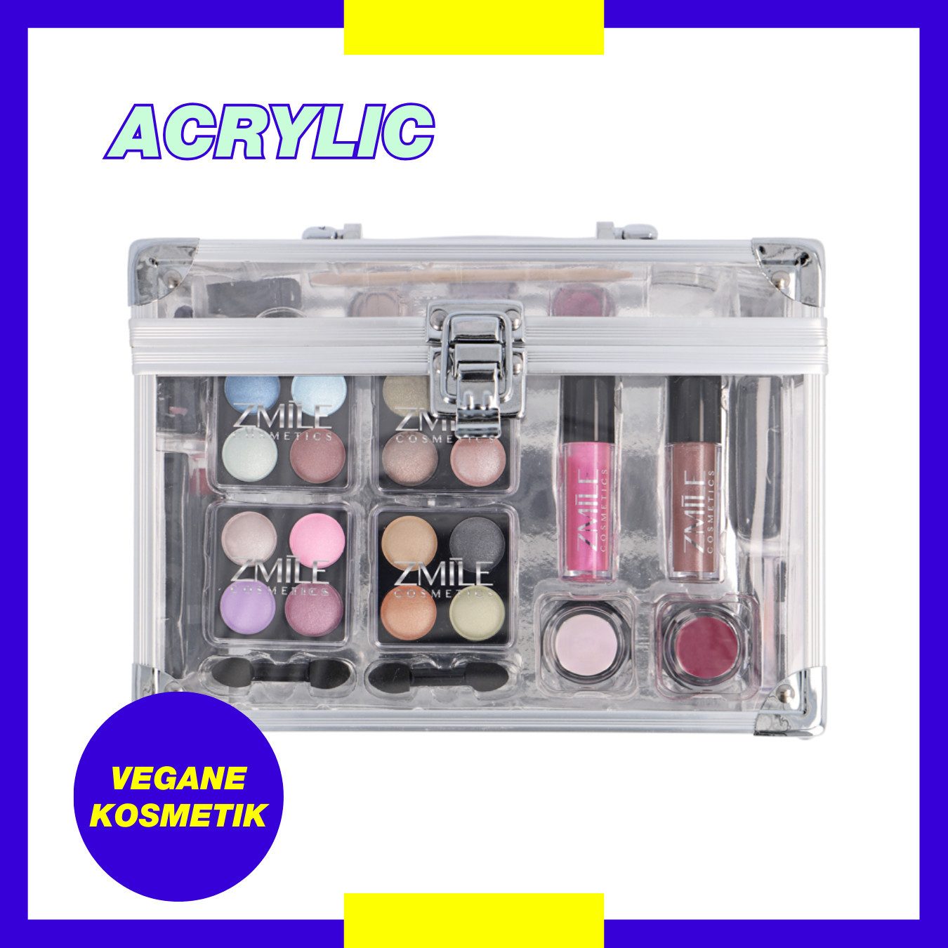ZMILE COSMETICS Schmink-Koffer Schminkkoffer Set Acryl günstig online kaufen