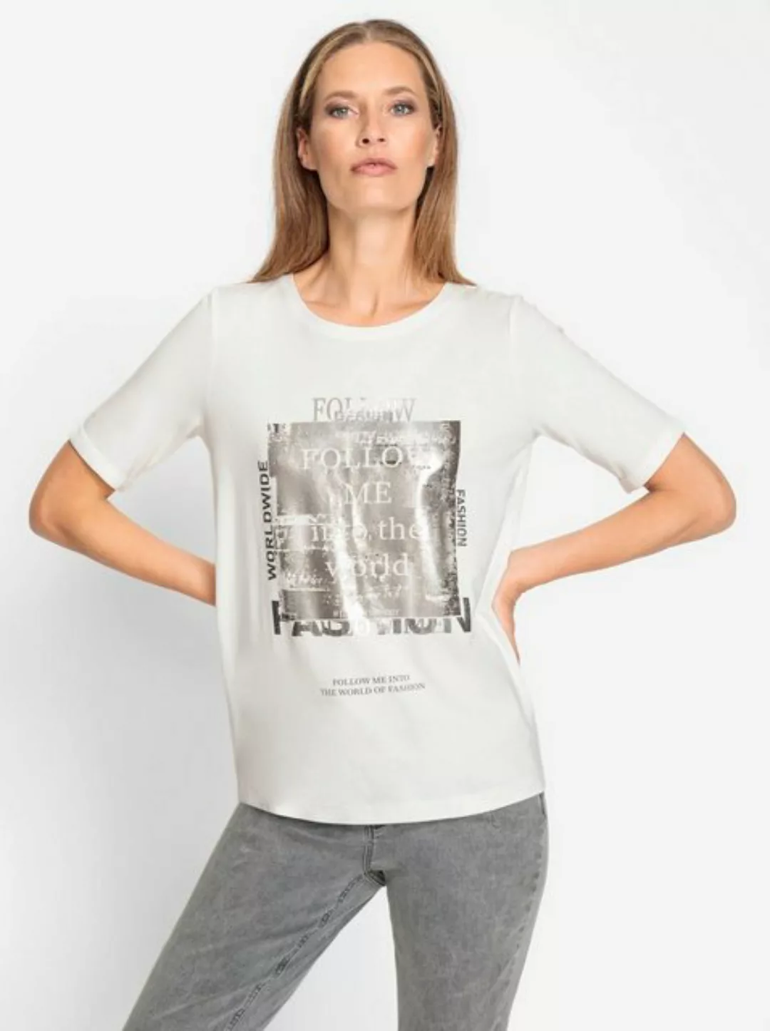heine Kurzarmshirt "T-Shirt", (1 tlg.) günstig online kaufen
