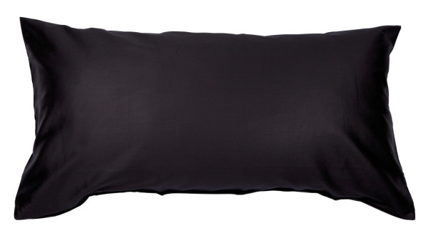 Janine Janine Mako-Satin Bettwäsche Colors 31001 schwarz Größe:  60x40 cm günstig online kaufen