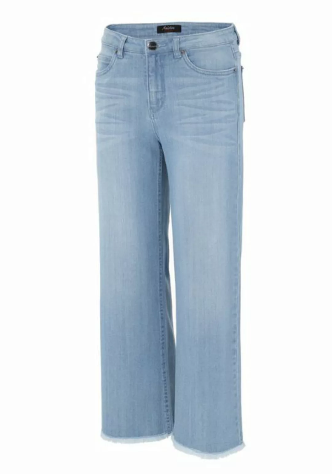 Aniston CASUAL 7/8-Jeans, mit leicht ausgefranstem Beinabschluss günstig online kaufen