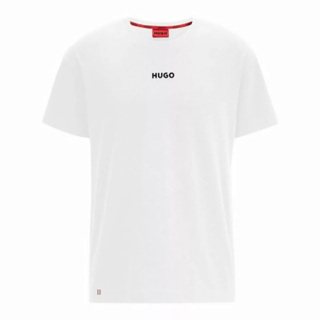 HUGO T-Shirt Linked T-Shirt mit Logo-Druck auf der Brust günstig online kaufen