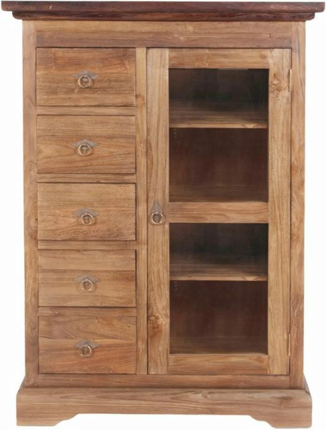 SIT Mehrzweckschrank Seadrift aus recyceltem Altholz Teak, Shabby Chic, Vin günstig online kaufen