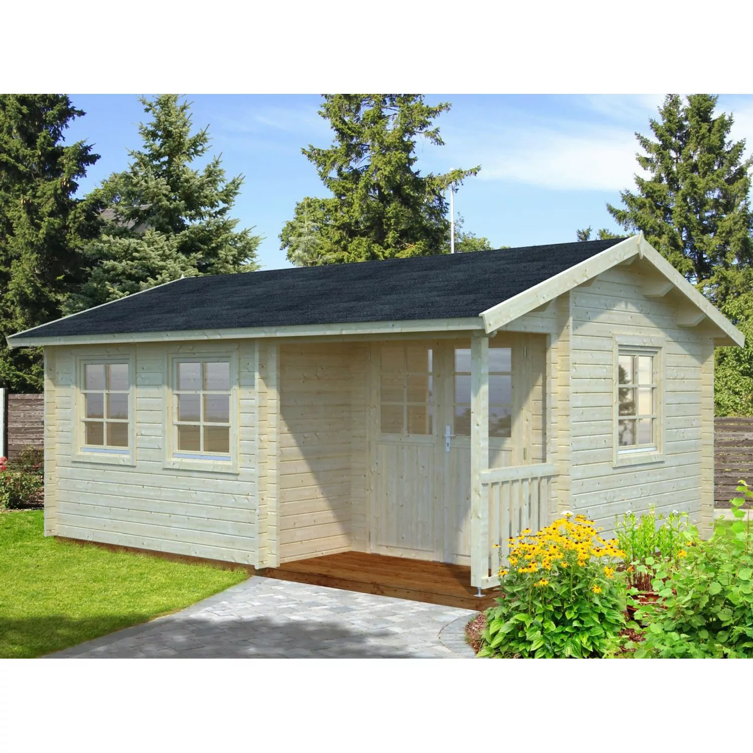 Palmako Gartenhaus "Susanna", 16,4 qm günstig online kaufen