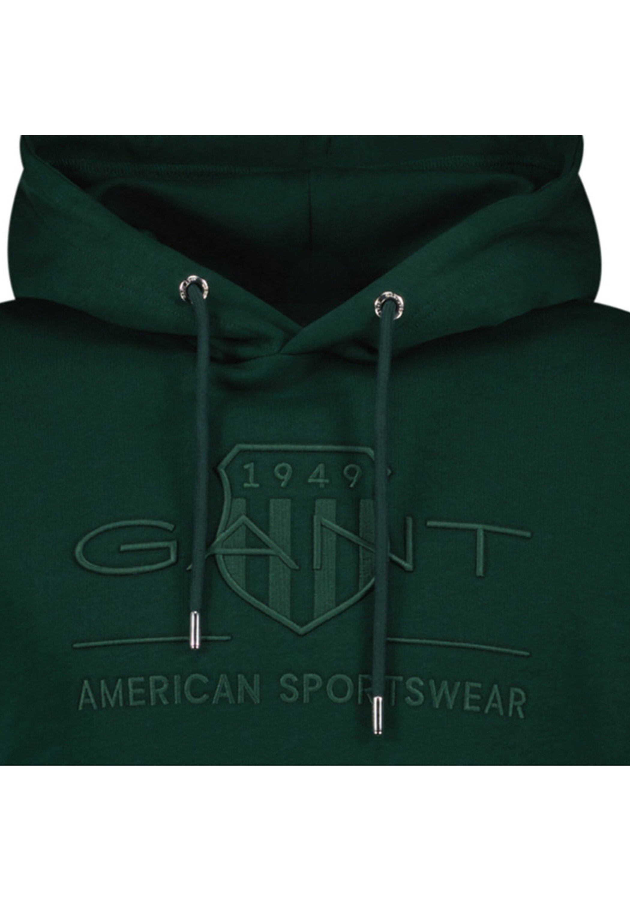 Gant Sweatshirt Herren Hoodie - REGULAR TONAL SHIELD HOODIE günstig online kaufen