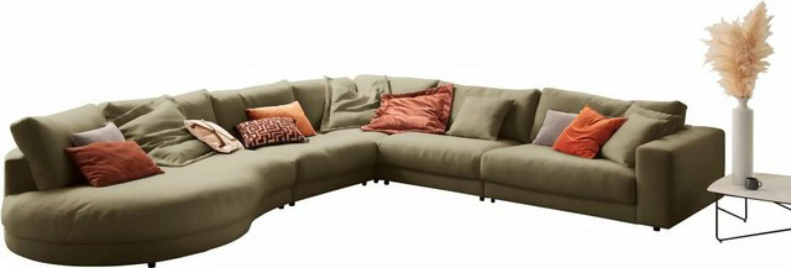 3C Candy Ecksofa "Enisa II, bequem und komfortabel, Mega Familiensofa, L-Fo günstig online kaufen