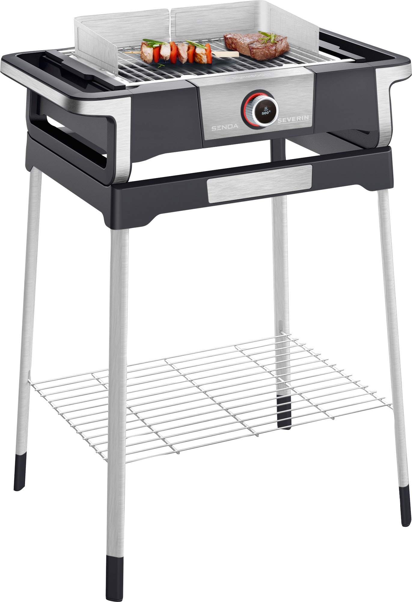 Severin Elektro-Standgrill "SENOA Digital Boost S PG 8118", 3000 W, Reflekt günstig online kaufen