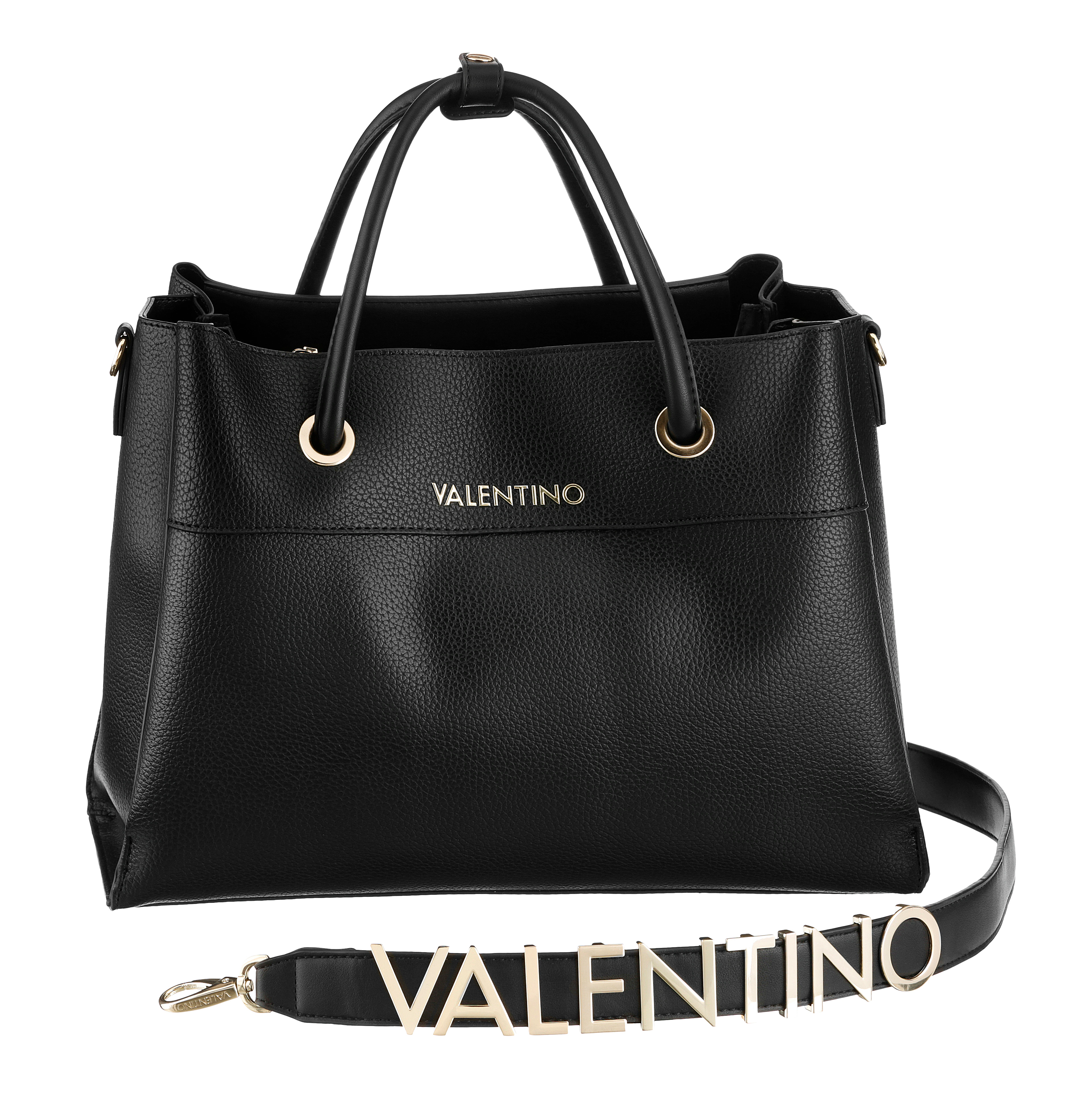 VALENTINO BAGS Henkeltasche "ALEXIA", mit goldfarbenen Details günstig online kaufen