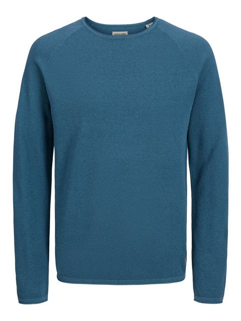 Jack & Jones Rundhalspullover "JJEHILL KNIT CREW NECK NOOS", aus Strukturst günstig online kaufen