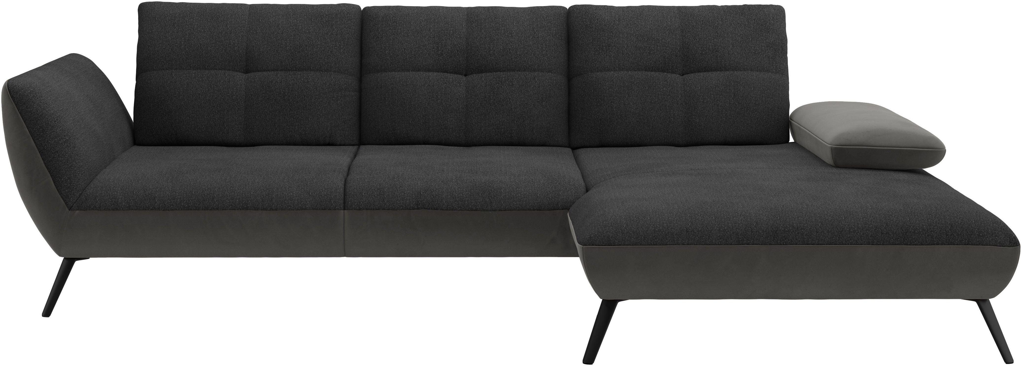 Places of Style Ecksofa "Mikado L-Form", inkl. Sitztiefenverstellung und Ar günstig online kaufen