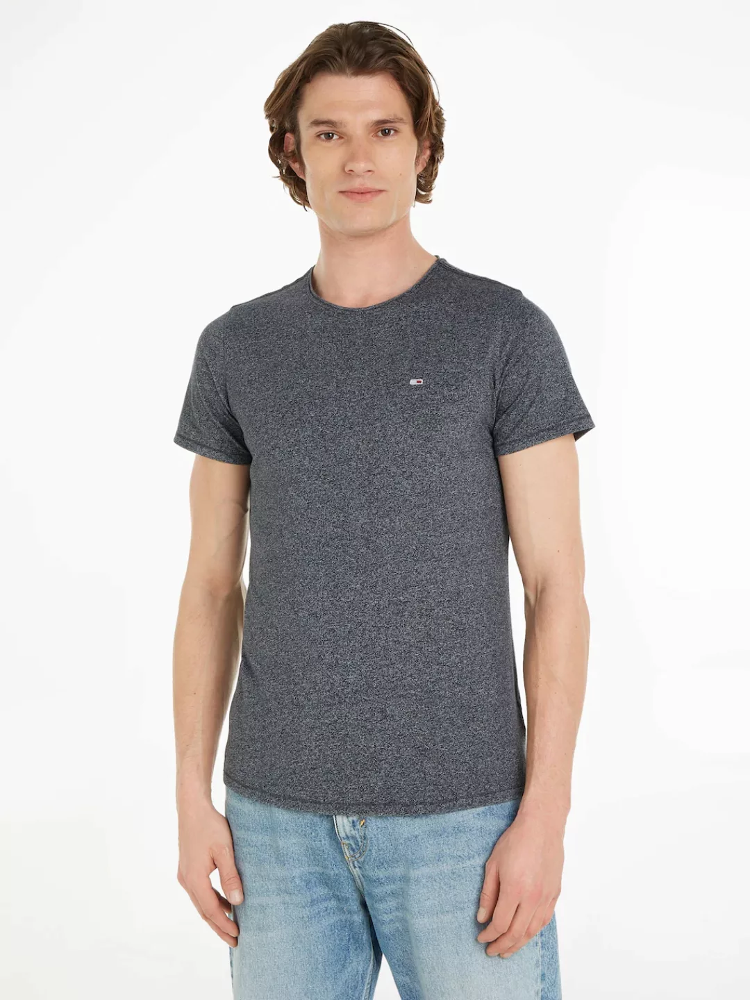 Tommy Jeans Plus T-Shirt TJM XSLIM JASPE C NECK EXT mit Tommy Jeans Logo au günstig online kaufen