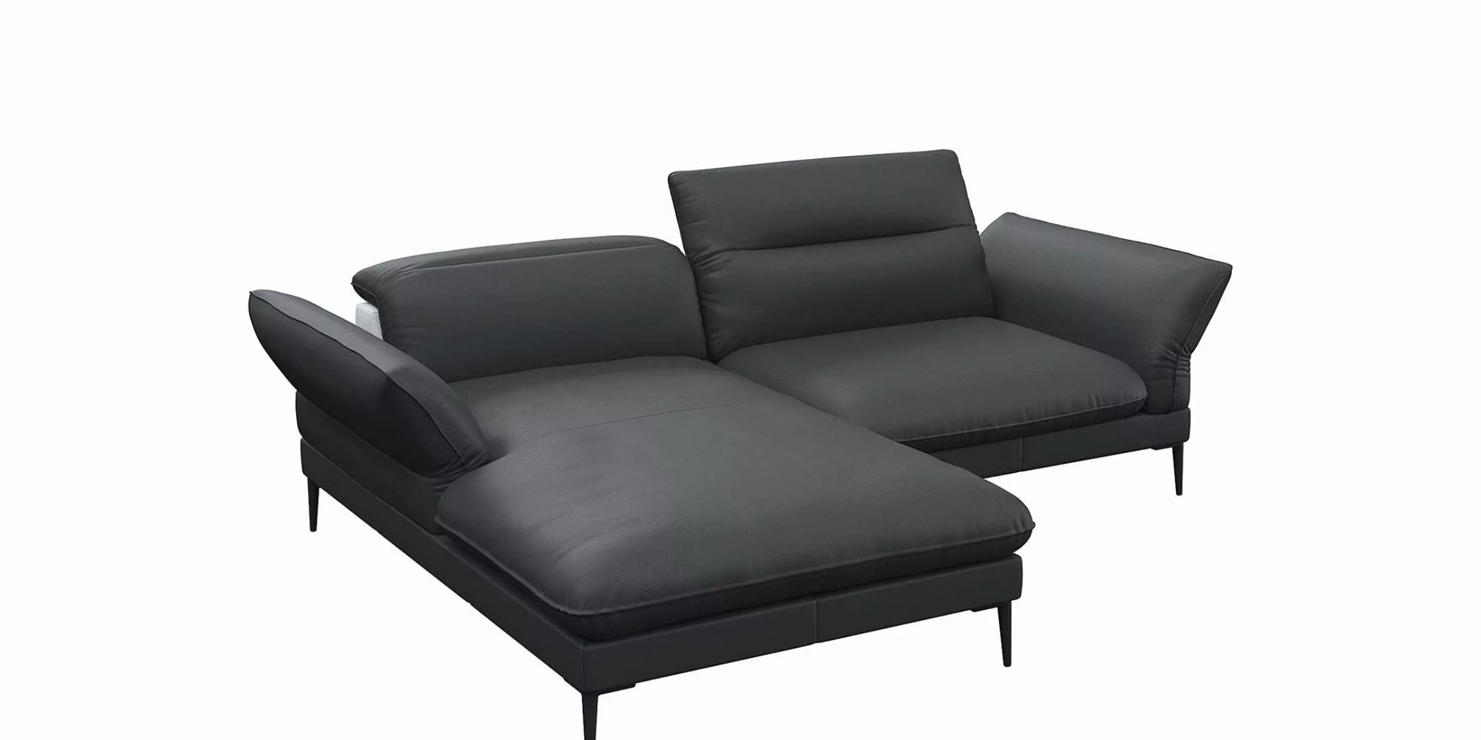 FLEXLUX Ecksofa "Salino, Funktionssofa mit Recamiere, Relaxsofa, Ecksofa", günstig online kaufen