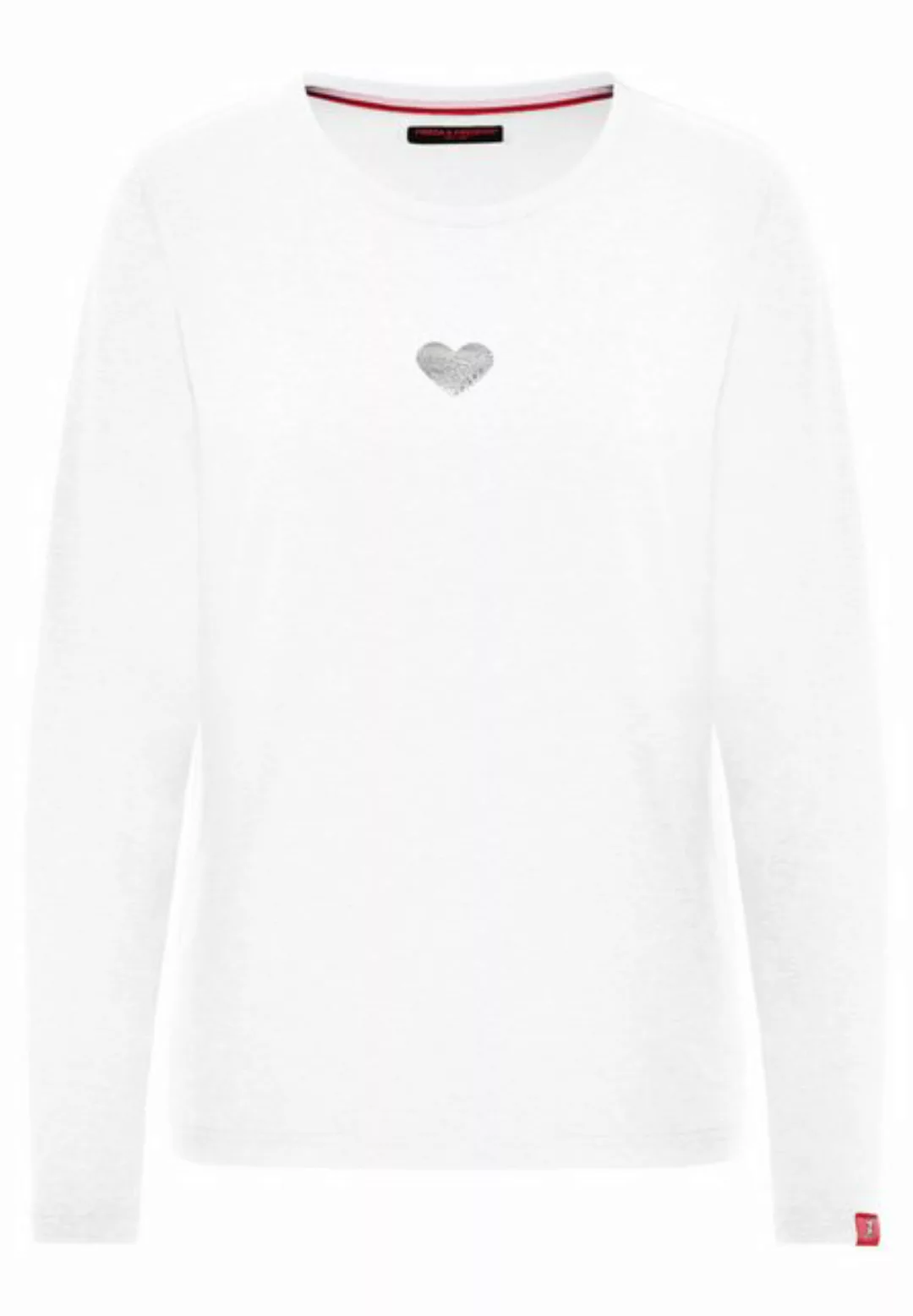 Frieda & Freddies NY Longsleeve Longsleeve Shirt mit dezenten Farbdetails günstig online kaufen